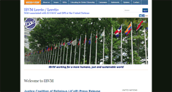 Desktop Screenshot of ibvmunngo.org